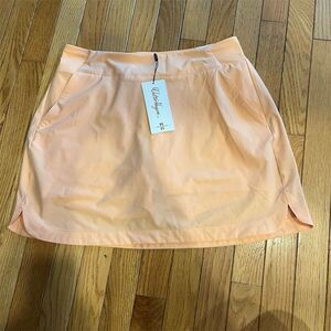 Walter Hagen Women's Peach Fuzz Skort Size M Moisture Wicking Casual